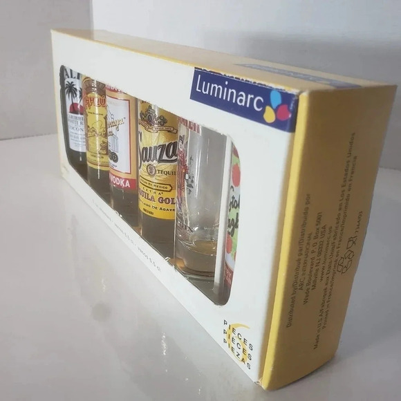 Luminarc set of 6 2oz Shooters,New  in Box. - Picture 2 of 5